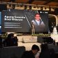 Sebagai bagian dari perayaan 25 tahun Intelix perusahaan menggelar Gala Dinner. Dalam foto, Direktur IGCG Agung Susanto tengah memberikan sambutan di acara Gala Dinner perusahaan.