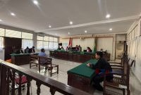 Suasana Persidangan Togar Situmorang di PN Denpasar, Bali