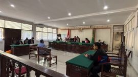 Suasana Persidangan Togar Situmorang di PN Denpasar, Bali