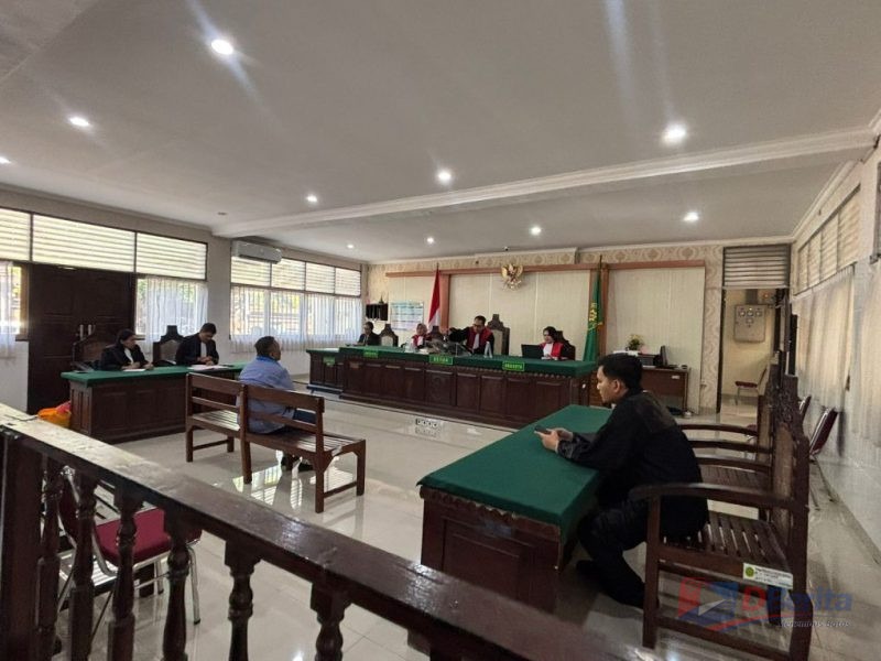 Suasana Persidangan Togar Situmorang di PN Denpasar, Bali