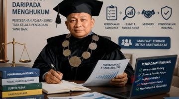 Mencegah Korupsi Pengadaan Pemerintah Sejak Tahap Perencanaan