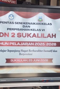 Air Mata Perpisahan, Doa, dan Santunan SDN Sukalilah 2