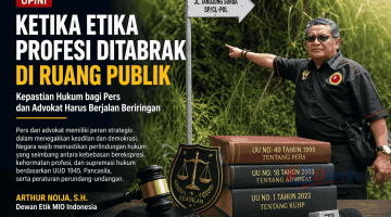 Ketika Etika Profesi Ditabrak di Ruang Publik: Kepastian Hukum bagi Pers dan Advokat Harus Berjalan Beriringan