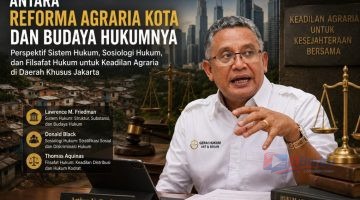 Antara Reforma Agraria Kota dan Budaya Hukumnya