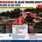 Tumpukan sampah menggunung di sepanjang Jalan Tanjung Harapan, Selatpanjang, Kabupaten Kepulauan Meranti, Riau, Selasa (25/8/2026). Warga menyebut persoalan tersebut telah berlangsung sejak 2022.