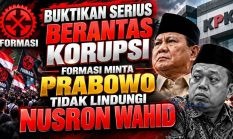 Tak Copot Nusron Wahid, FORMASI Nilai Prabowo Omon-omon Dalam Pemberantasan Korupsi